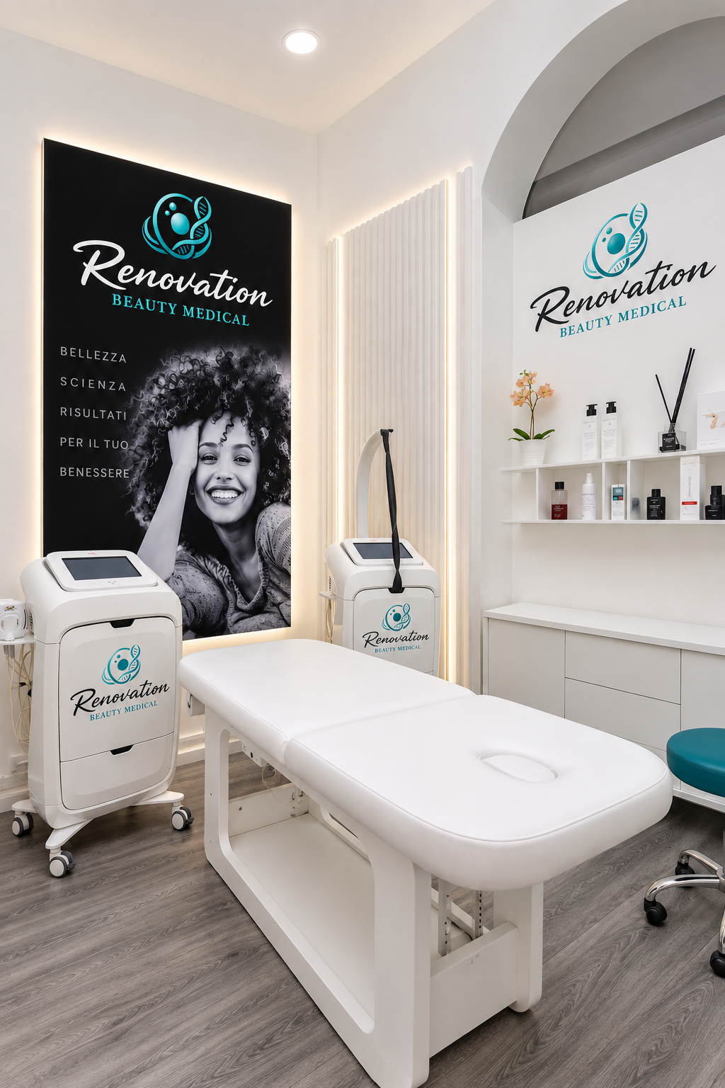 Cabina trattamenti Renovation Beauty Medical a Lecco